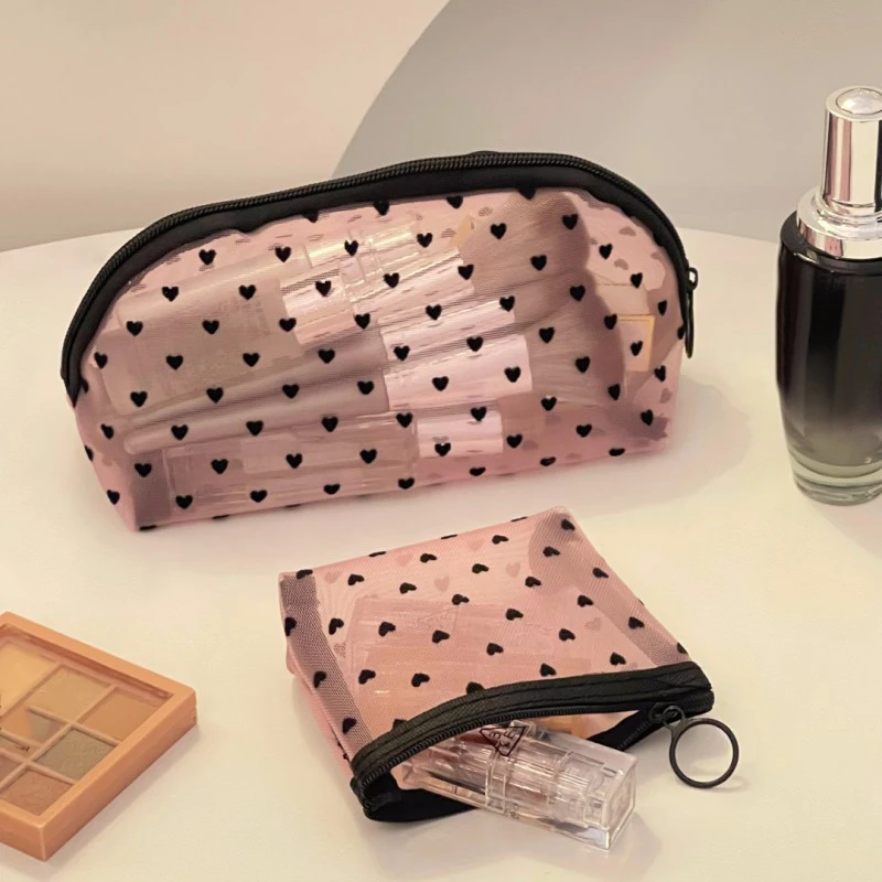Bolsa de almacenamiento transparente para maquillaje: mantén tus productos organizados