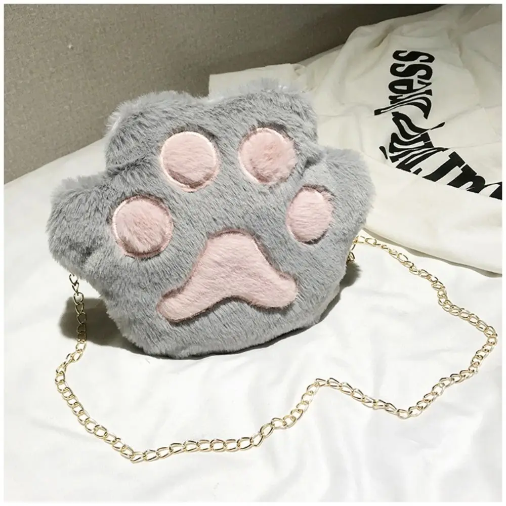 Bolso Cruzado De Piel Sintética Suave Con Forma De Pata De Oso Para Mujer: Estilo Y Comodidad En Un Solo Accesorio Bolso Cruzado De Piel Sintética Suave Con Forma De Pata De Oso Para Mujer: Estilo Y Comodidad En Un Solo Accesorio