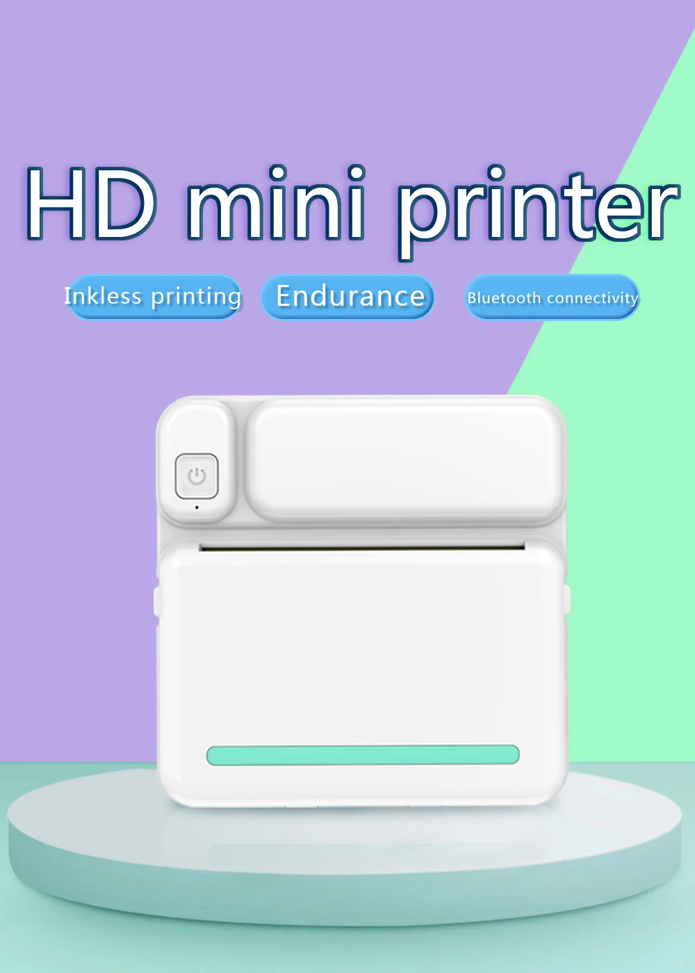 Mini Impresora Portátil Con Bluetooth Para Niños: Imprime Y Diviértete En Cualquier Lugar Mini Impresora Portátil Con Bluetooth Para Niños: Imprime Y Diviértete En Cualquier Lugar