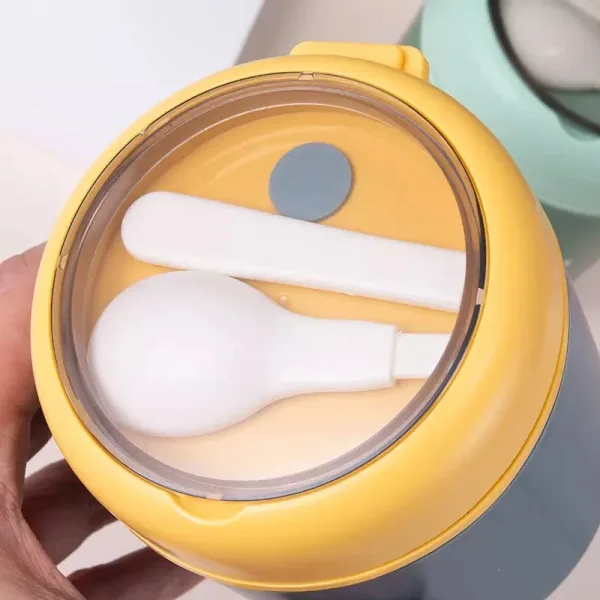 Imagen Del Producto Fiambrera De Acero Inoxidable Con Cuchara, Contenedor Térmico Para Alimentos | Compra Online En Tiendafiable