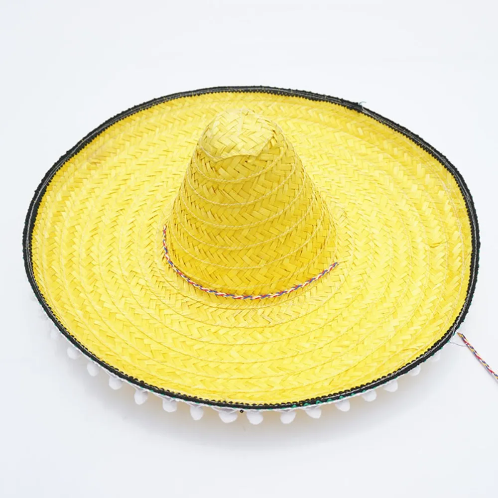 Sombrero De Paja De Ala Ancha Colorido Para Hombre Sombrero De Paja De Ala Ancha Colorido Para Hombre