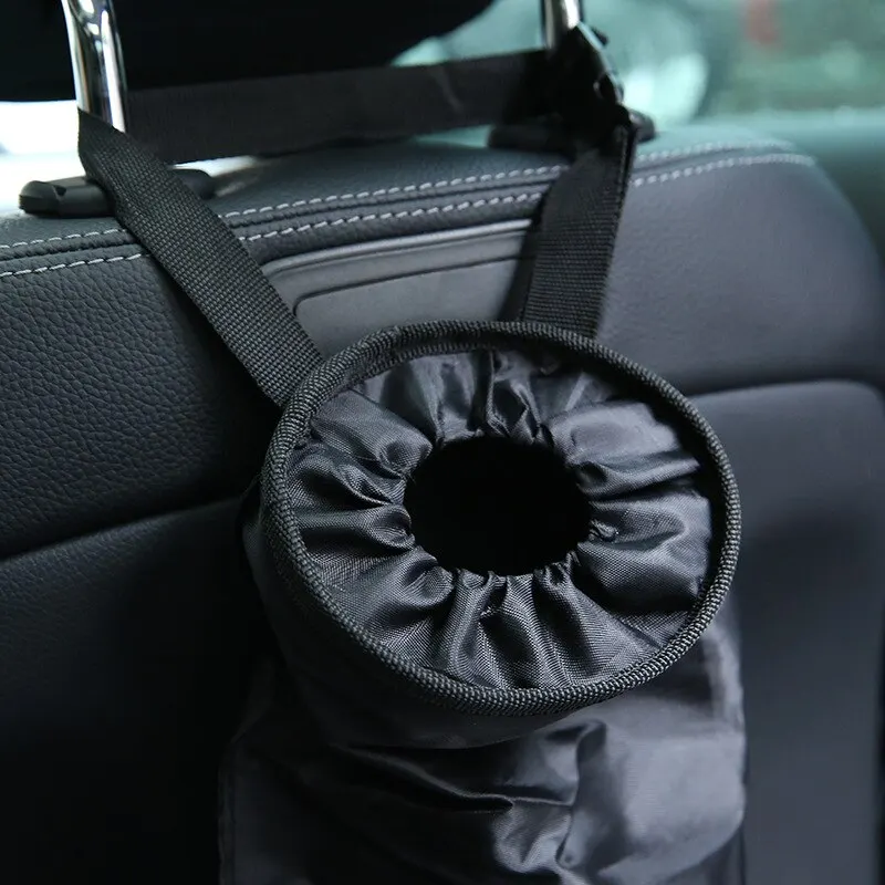 Soporte de basura para respaldo de asiento de coche, contenedor de basura