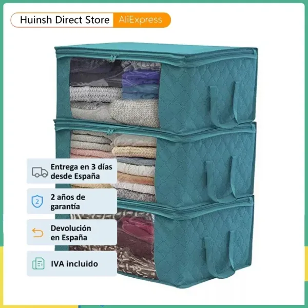 Imagen Del Producto Caja De Almacenamiento De Ropa: Organiza Tus Prendas | Compra Online En Tiendafiable