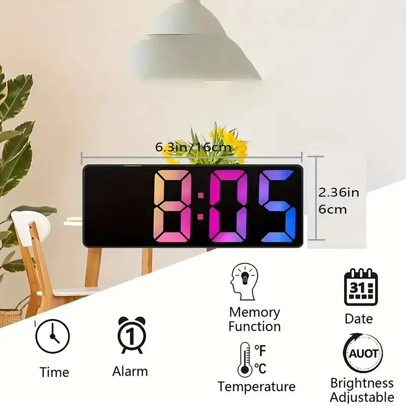 Reloj Digital LED: El último despertador con estilo