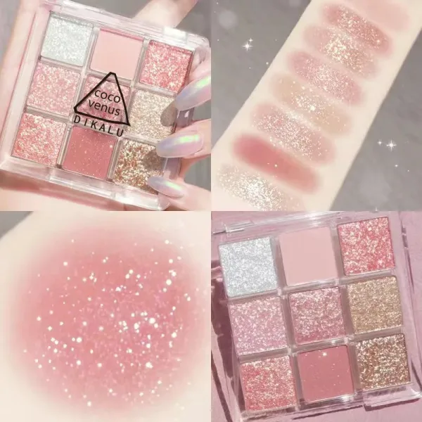 Imagen del producto Paleta de sombra de ojos: Colores intensos y duraderos para un look impactante | Compra online en Tiendafiable