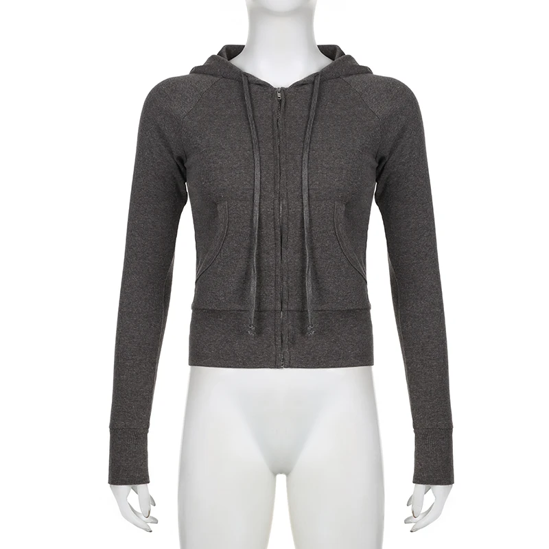Iamsure, Sudadera Básica De Manga Larga Con Capucha Y Bolsillos Iamsure, Sudadera Básica De Manga Larga Con Capucha Y Bolsillos