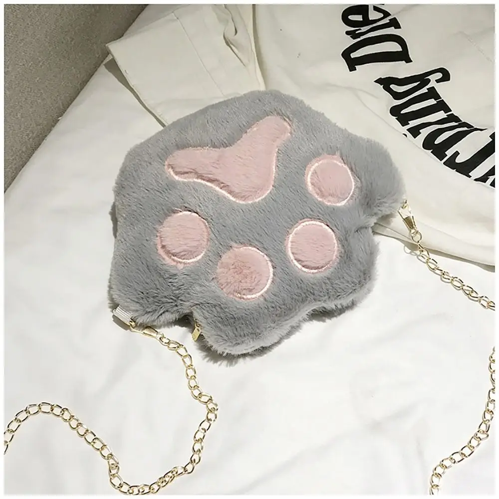 Bolso Cruzado De Piel Sintética Suave Con Forma De Pata De Oso Para Mujer: Estilo Y Comodidad En Un Solo Accesorio Bolso Cruzado De Piel Sintética Suave Con Forma De Pata De Oso Para Mujer: Estilo Y Comodidad En Un Solo Accesorio