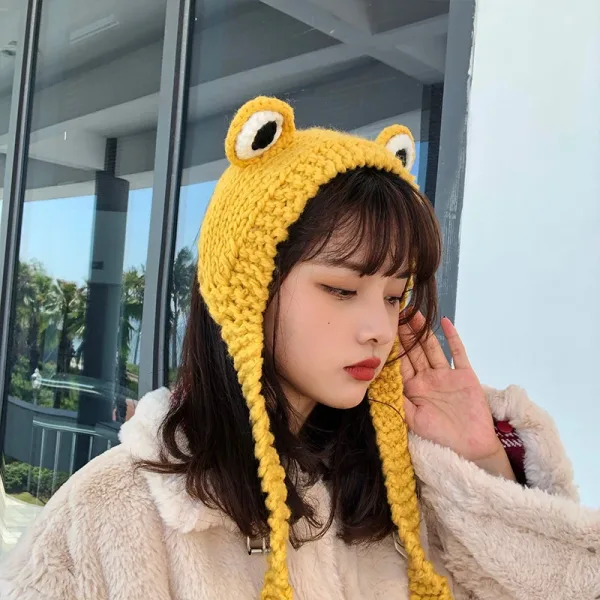 Imagen Del Producto Gorro De Estilo Coreano De Invierno | Compra Online En Tiendafiable