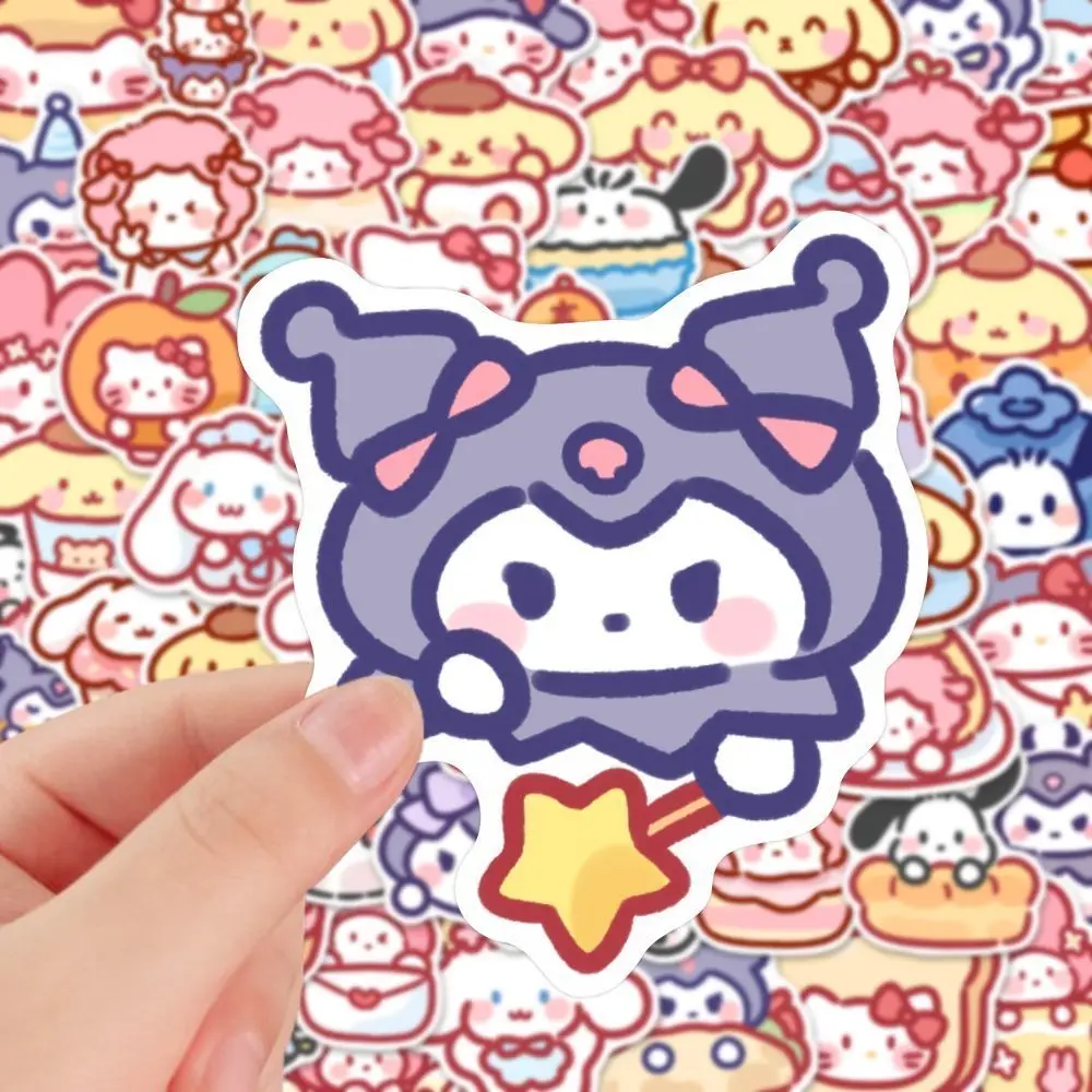 Pegatinas bonitas de dibujos animados Sanrio: Dale un toque adorable a tus objetos