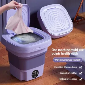 Imagen del producto Lavadora plegable de 8L: la solución compacta para tu ropa | Compra online en Tiendafiable