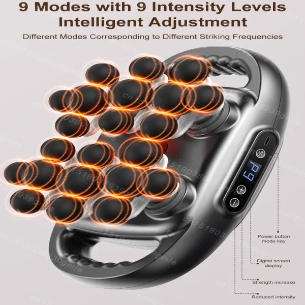 Imagen Del Producto Pistola De Fascia Eléctrica: Alivio Instantáneo Para Tus Músculos | Compra Online En Tiendafiable