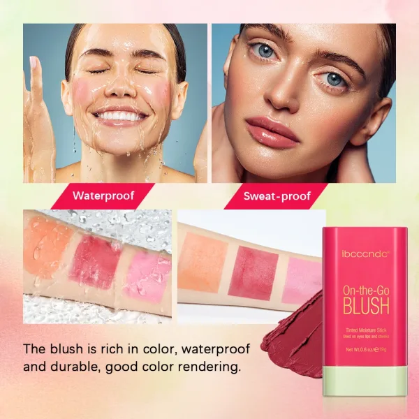 Imagen del producto Colorete rosa en barra: un toque de color natural para tus mejillas | Compra online en Tiendafiable