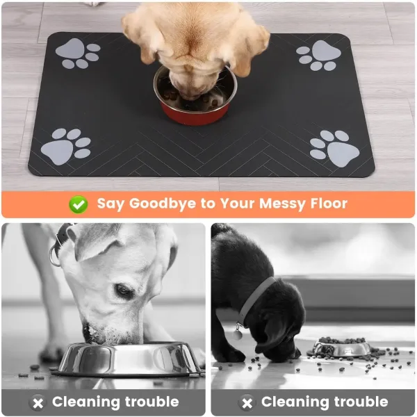 Estera De Alimentación Para Mascotas, Mantel Individual Absorbente Para Alimentos