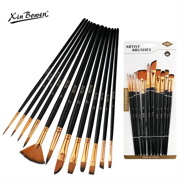 Imagen Del Producto Juego De Pinceles De Cerdas De Nailon | Compra Online En Tiendafiable