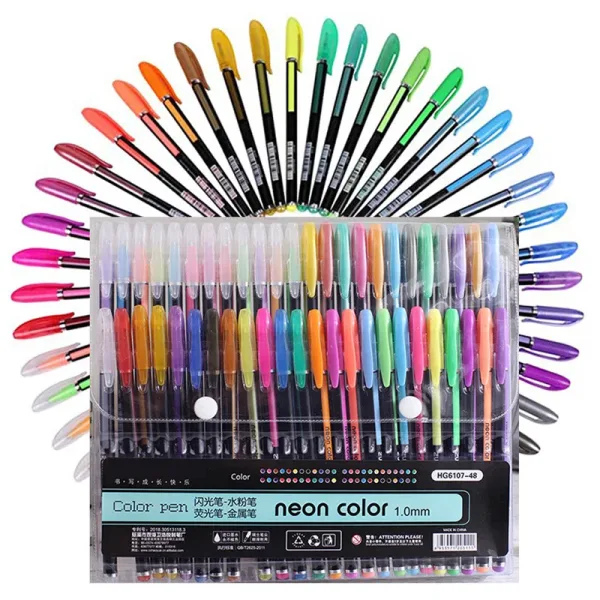 Imagen Del Producto Bolígrafos De Gel Metálicos: Colores Brillantes Para La Escuela | Compra Online En Tiendafiable
