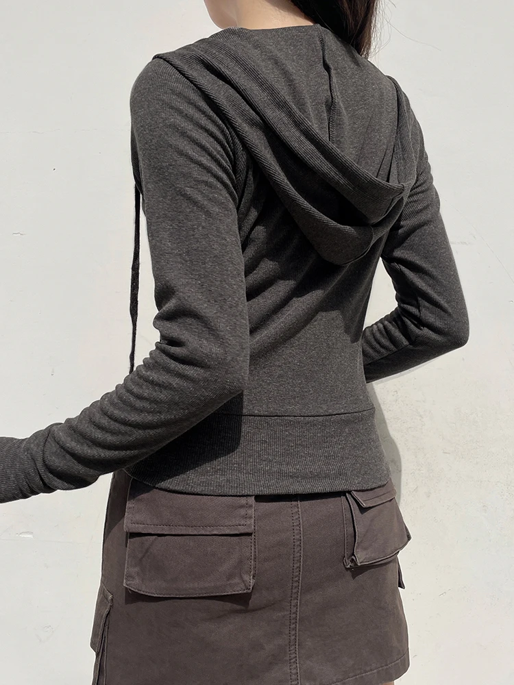 Iamsure, Sudadera Básica De Manga Larga Con Capucha Y Bolsillos Iamsure, Sudadera Básica De Manga Larga Con Capucha Y Bolsillos
