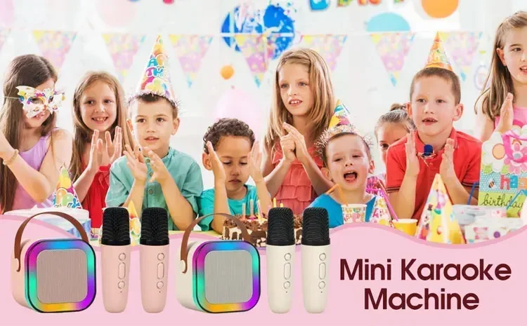 Micrófonos Inalámbricos, Altavoz Bluetooth Para Juegos