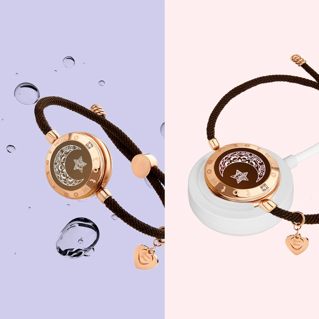 Pulseras Táctiles De Larga Distancia Para Parejas: Totwoo, Luz Y Vibración Pulseras Táctiles De Larga Distancia Para Parejas: Totwoo, Luz Y Vibración