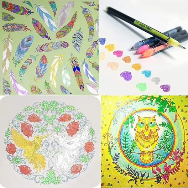 Imagen Del Producto Bolígrafos De Gel Metálicos: Colores Brillantes Para La Escuela | Compra Online En Tiendafiable
