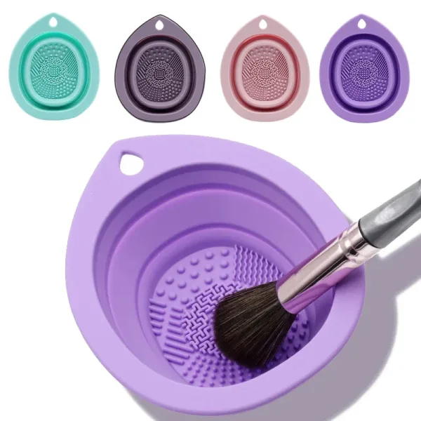 Esponja de silicona para limpieza de brochas de maquillaje: ¡Mantén tus herramientas impecables!