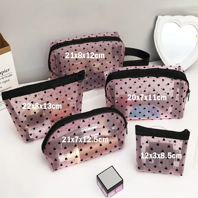 Bolsa de almacenamiento transparente para maquillaje: mantén tus productos organizados