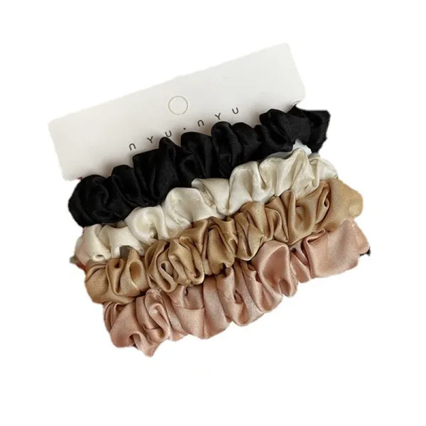 Imagen Del Producto Conjunto De Coleteros De Seda Para Mujer Y Niña: Elegancia Y Estilo En Tu Cabello | Compra Online En Tiendafiable