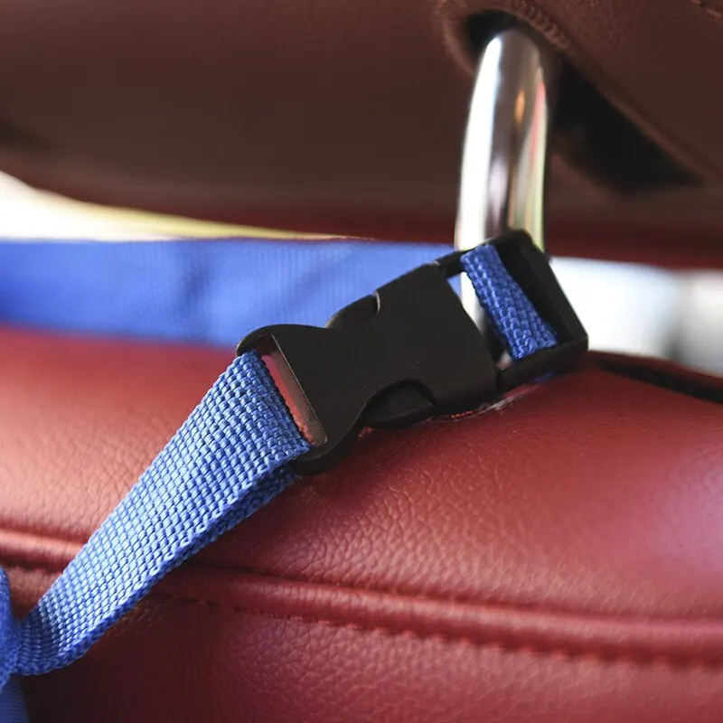 Soporte de basura para respaldo de asiento de coche, contenedor de basura