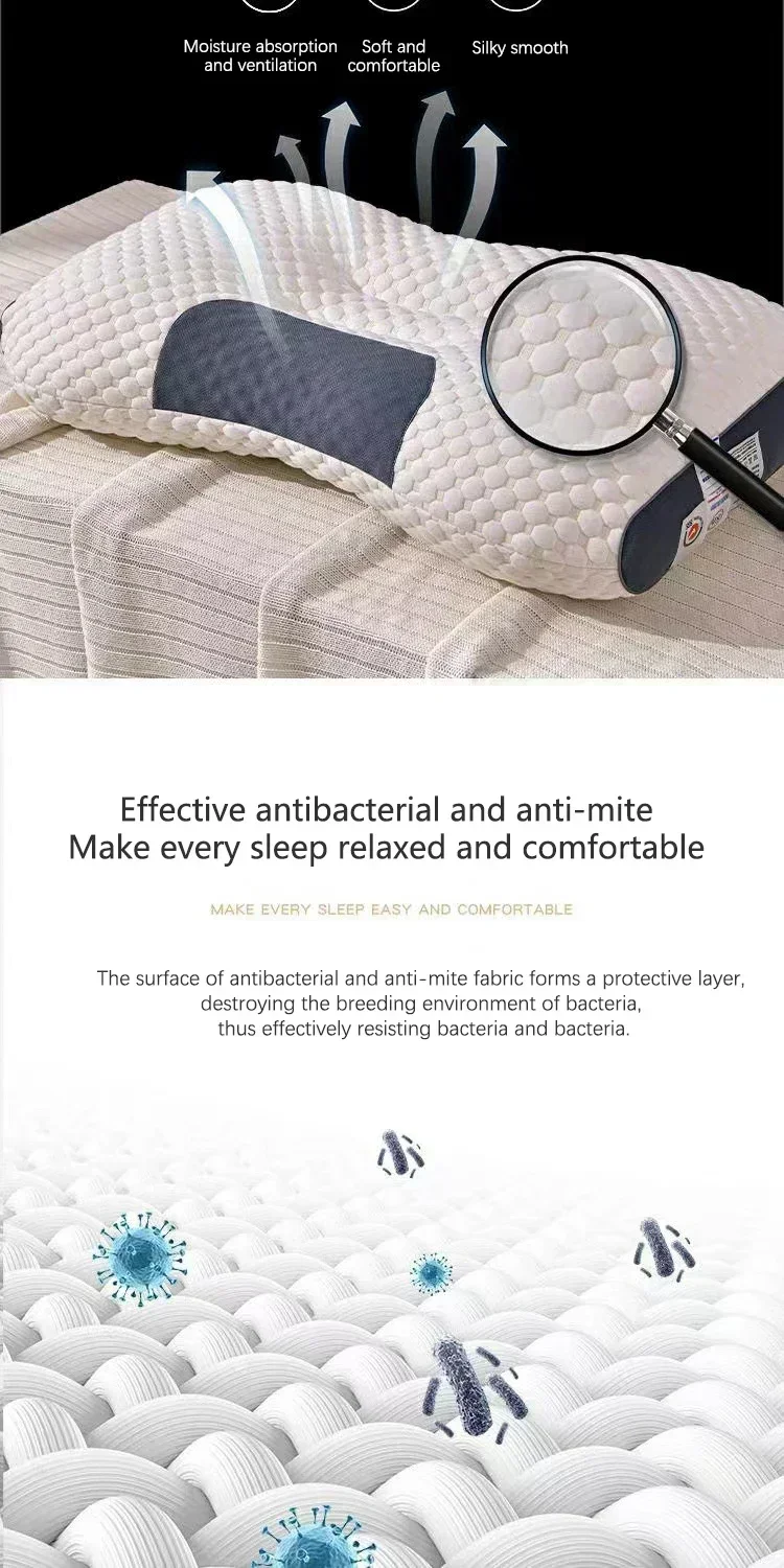 Almohada Para Proteger La Vértebra Cervical Para Ayudar A Dormir