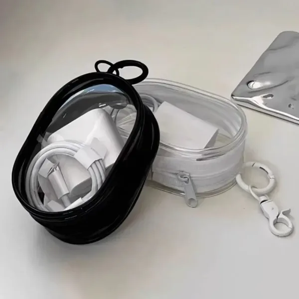 Bolsa De Almacenamiento Para Audífonos Y Cargadores: Mantén Tus Dispositivos Organizados