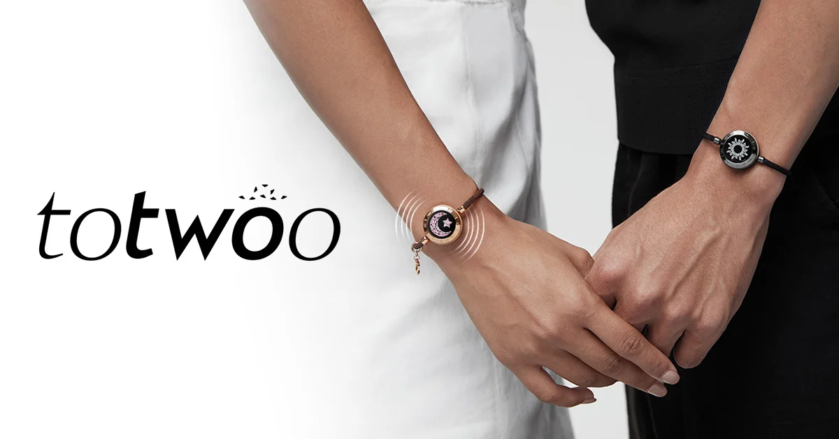 Pulseras Táctiles De Larga Distancia Para Parejas: Totwoo, Luz Y Vibración Pulseras Táctiles De Larga Distancia Para Parejas: Totwoo, Luz Y Vibración
