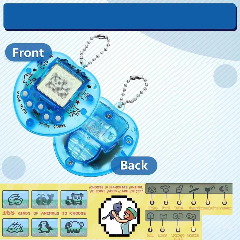 Mini Juego Virtual Clásico Tamagotchi: Juguetes Para Niños