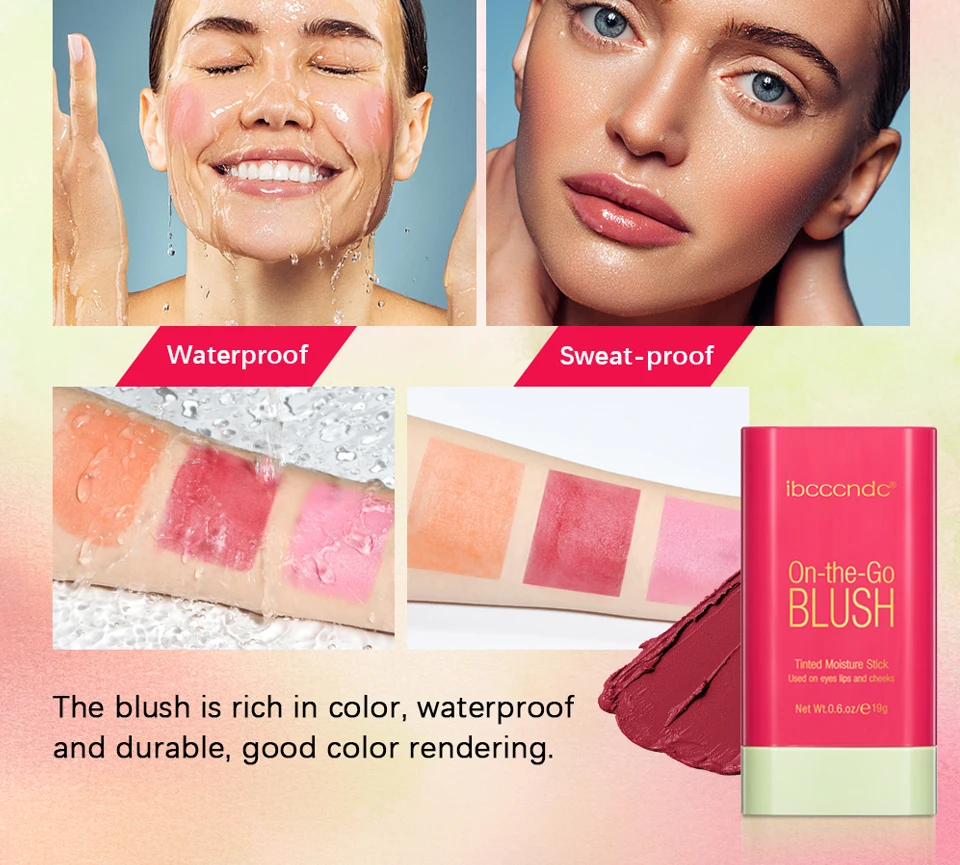 Colorete rosa en barra: un toque de color natural para tus mejillas