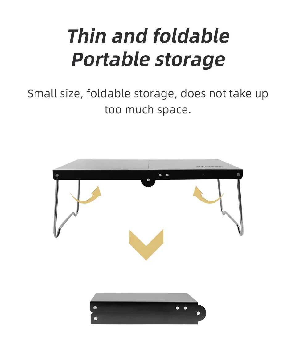 Mesa plegable portátil para acampar