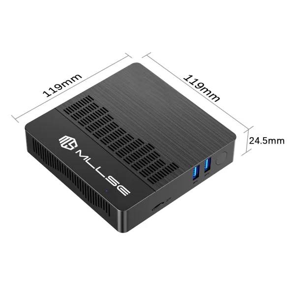 Imagen Del Producto Mllse Mini Pc M2 Air Intel Gemini Lake N4000 Windows 11 6Gb Ram 128Gb Rom Wifi De Doble Banda Bluetooth Usb Mini Ordenador | Compra Online En Tiendafiable
