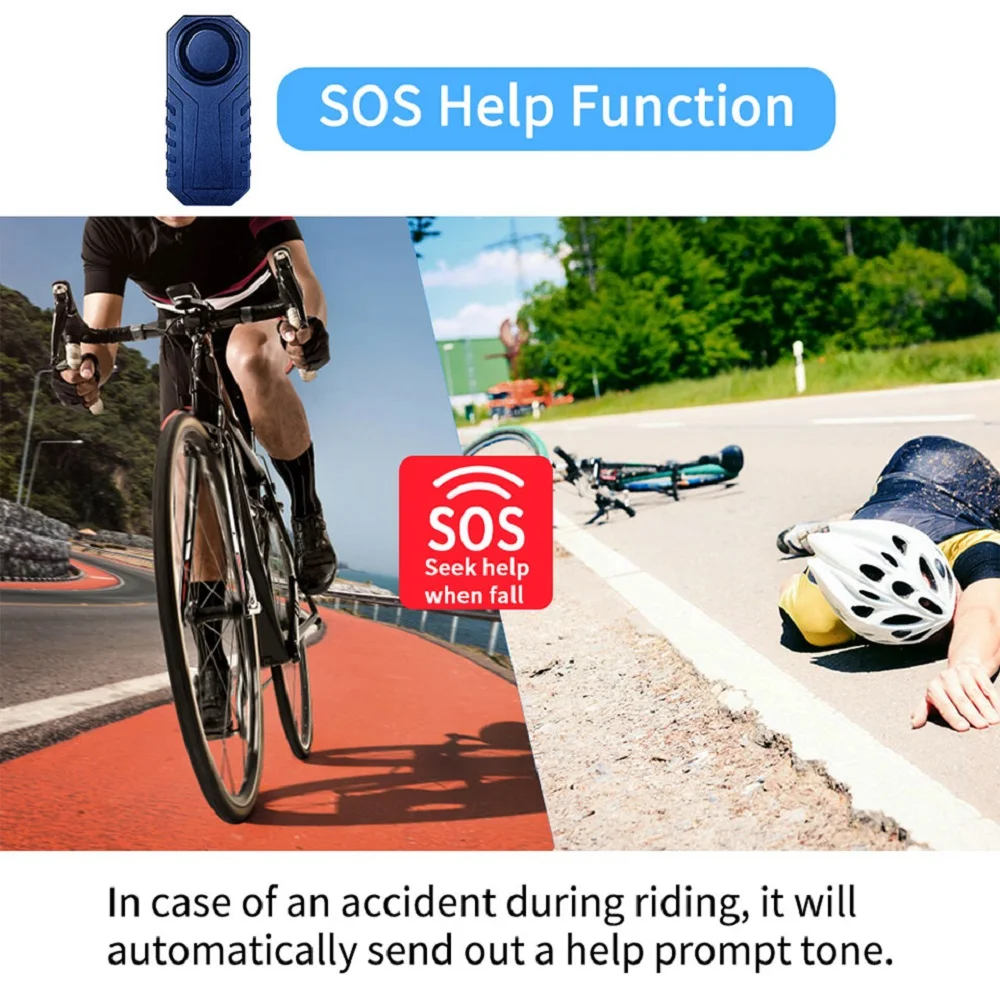 Alarma Antirrobo Para Motocicleta Con Control Remoto