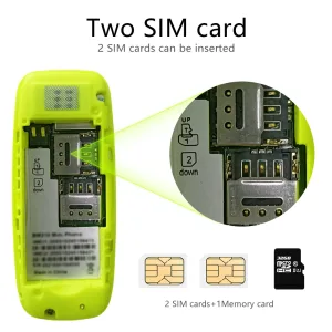 Imagen del producto BM310 teléfonos móviles pequeños desbloqueados auriculares Bluetooth | Compra online en Tiendafiable