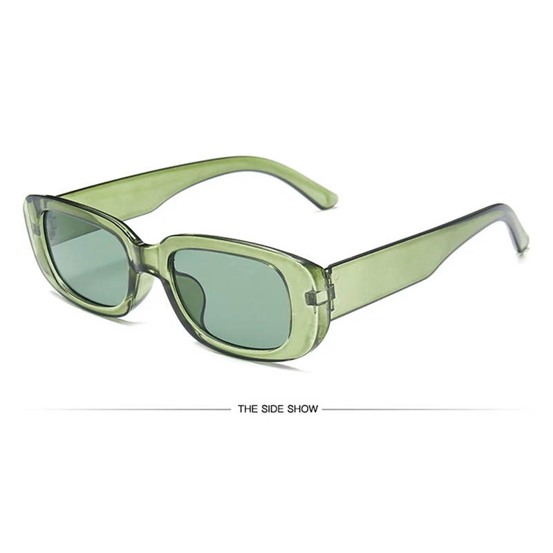 Gafas De Sol Cuadradas Negras A La Moda Para Mujer