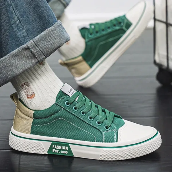 Zapatos De Lona Clásicos Para Hombre