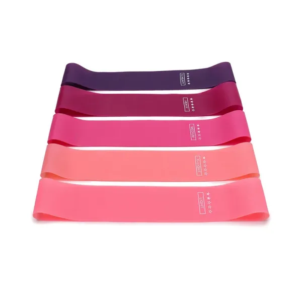 Imagen Del Producto 5 Unids/Set De Bandas Elasticas De Goma De Resistencia Para Yoga | Compra Online En Tiendafiable