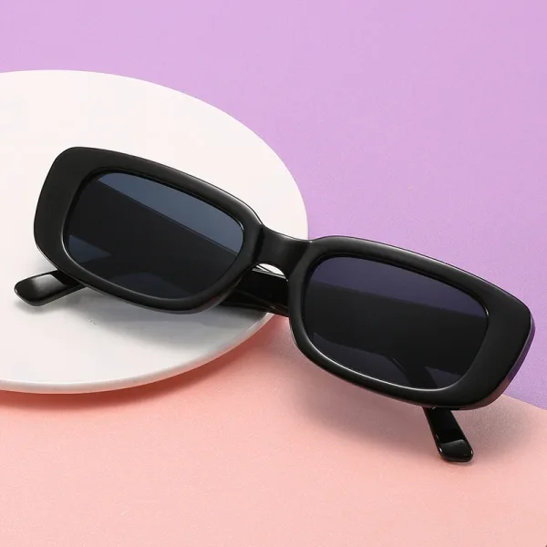 Imagen Del Producto Gafas De Sol Cuadradas Negras A La Moda Para Mujer | Compra Online En Tiendafiable