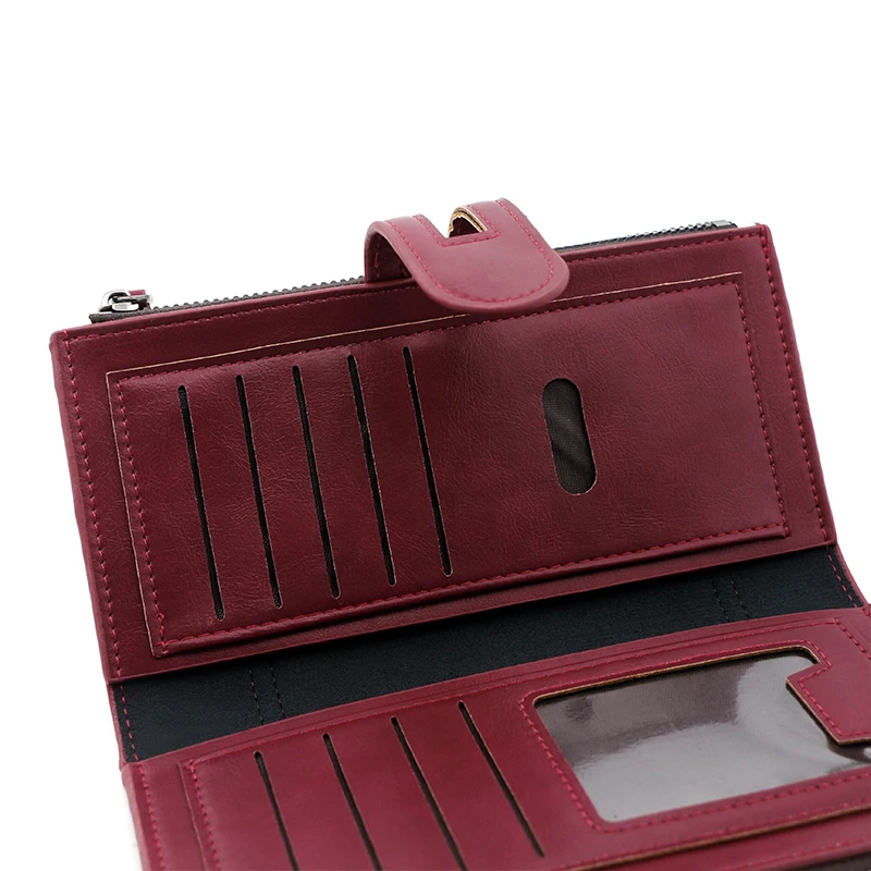 Nueva Cartera Larga De Moda Para Mujer