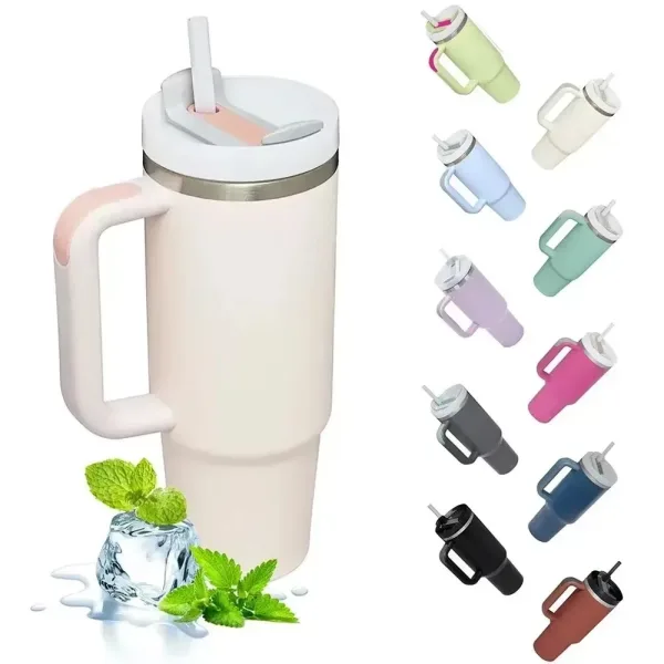 Imagen Del Producto Botella De Agua Aislada De Acero Inoxidable: Mantén Tus Bebidas Frías O Calientes En Cualquier Momento | Compra Online En Tiendafiable