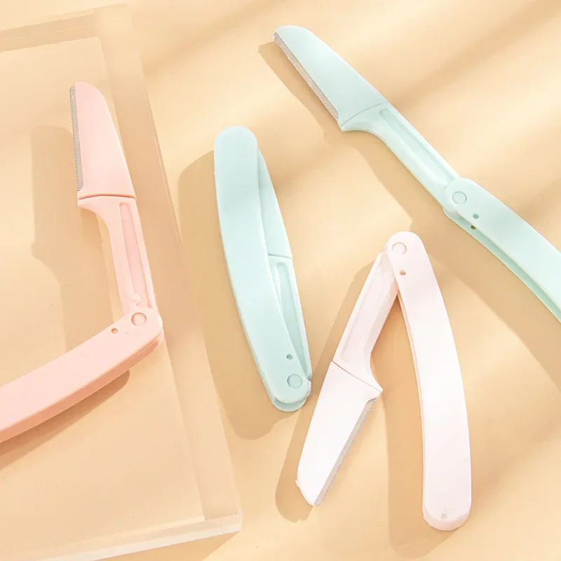 Afeitadora facial plegable segura para mujer: la solución perfecta para un afeitado cómodo y sin riesgos