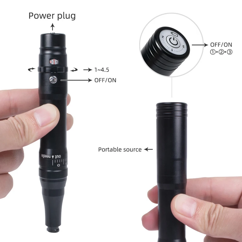 Máquina de maquillaje permanente inalámbrica: profesional y sin cables