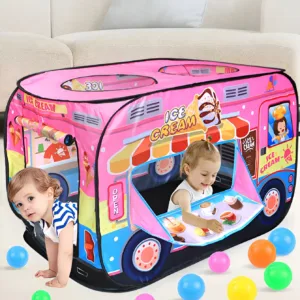 Casa de PISCINA DE BOLAS tematica coche
