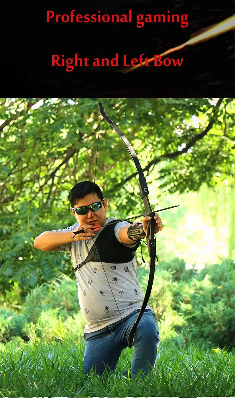 Arco Recurvo Y Flecha Juego De Mano