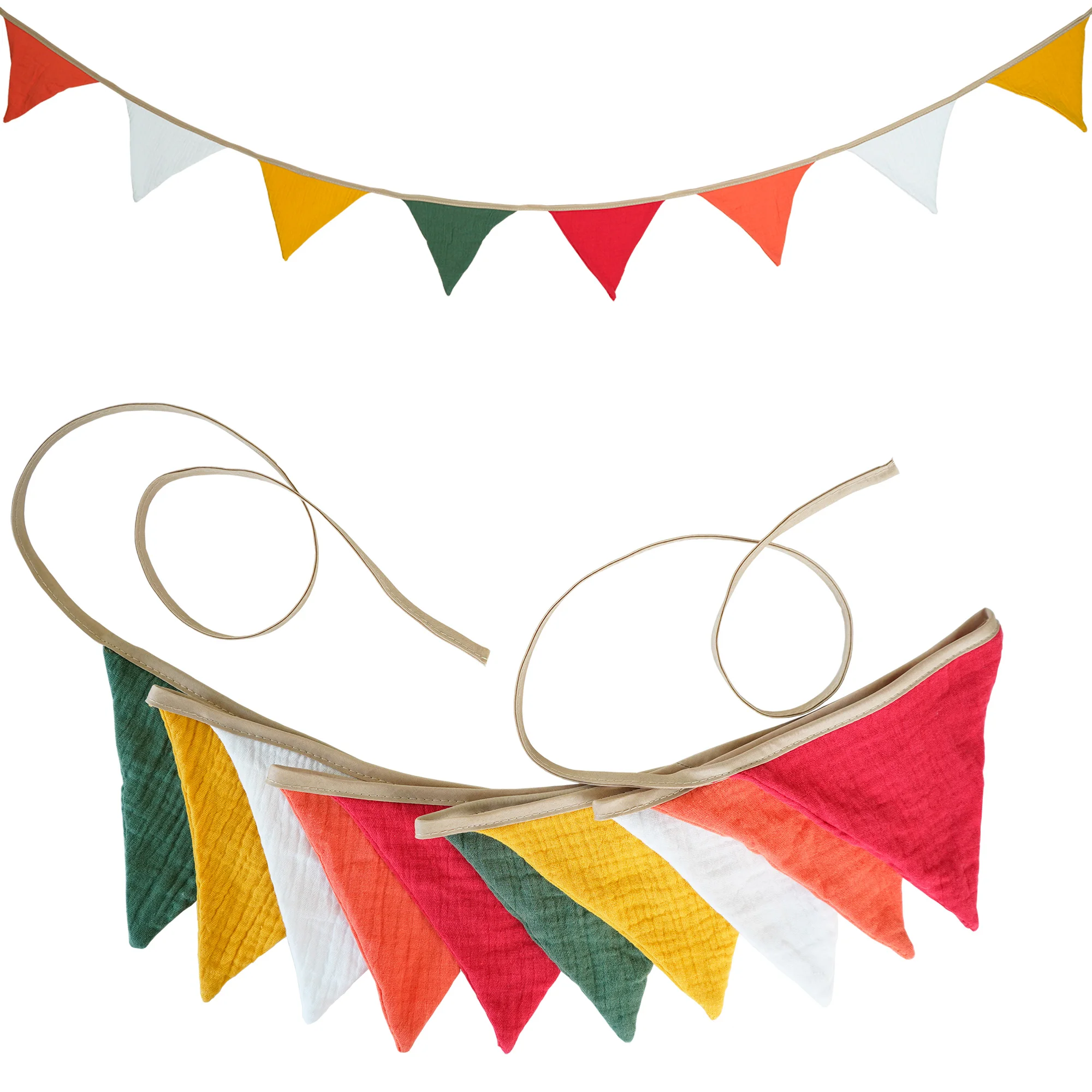 Banderines De Tela Para Decoración De Fiesta Banderines De Tela Para Decoración De Fiesta