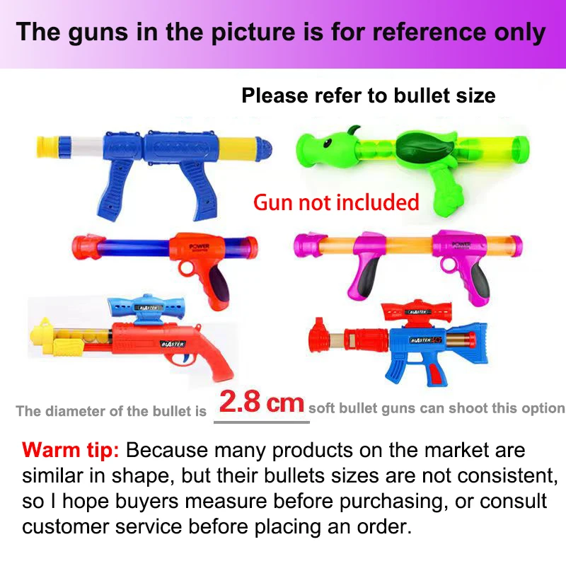 Bola de espuma bala suave