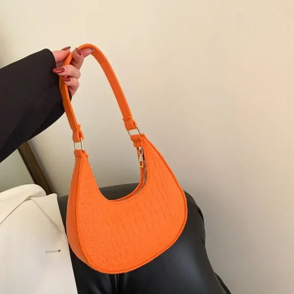 Imagen Del Producto Bolso De Hombro Informal De Color Sólido | Compra Online En Tiendafiable