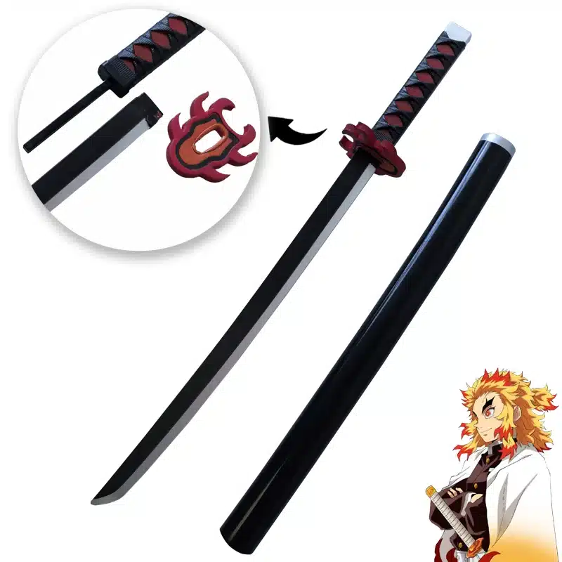 Espada De Anime Ensamblada Original Demon Slayer Katana